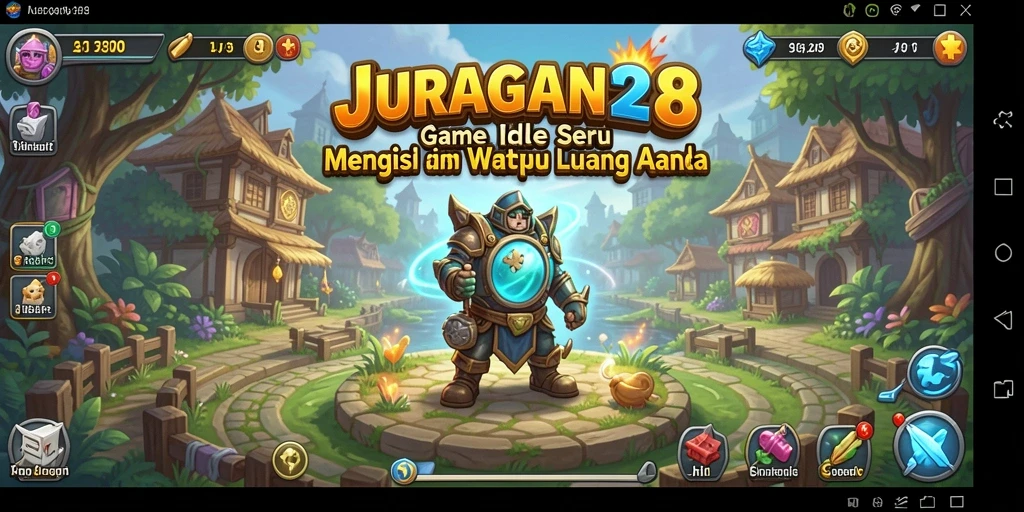 Tampilan gameplay JURAGAN28 yang menarik dan interaktif.
