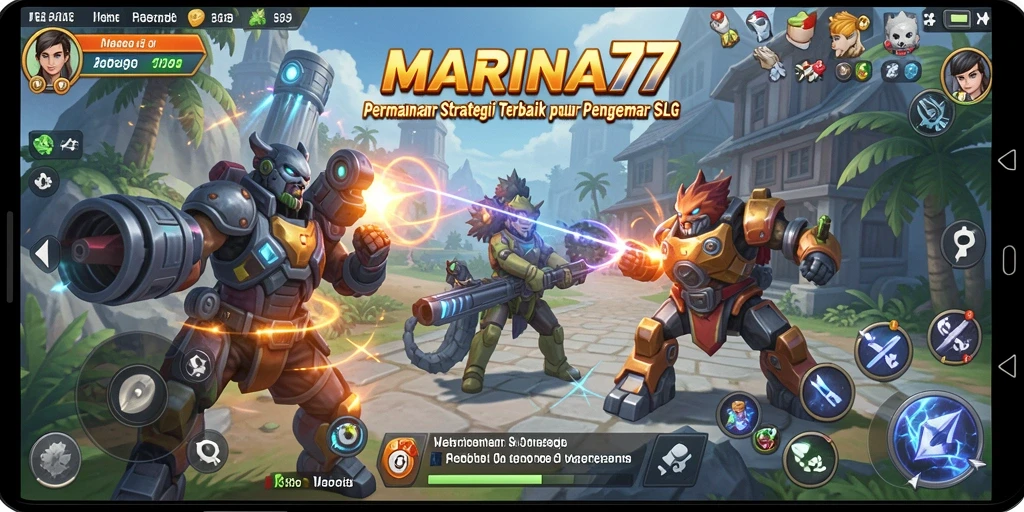 Screenshot gameplay MARINA77 menunjukkan aksi mendebarkan dalam permainan SLG.