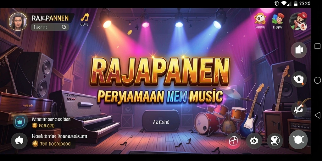 Tampilan gameplay RAJAPANEN yang seru dan interaktif.