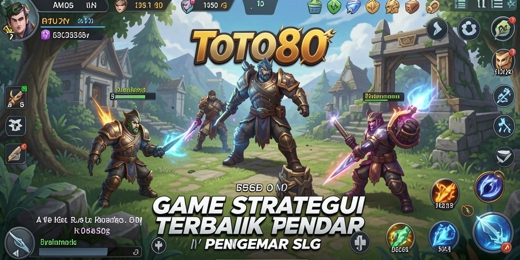 Tampilan gameplay TOTO80 yang menawan dan strategis.
