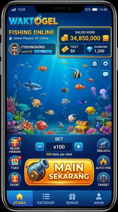 Proses unduh aplikasi di Pusat Unduh Waktogel yang cepat dan efisien.